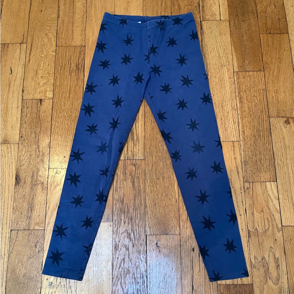 Girls star print leggings from TEA. Size 10.